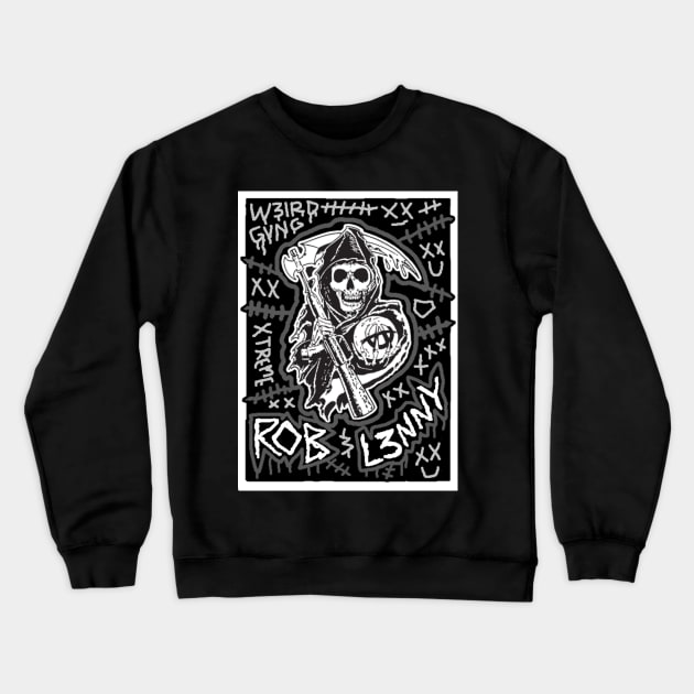 ROB AND LENNY ''GRAFITTI' Crewneck Sweatshirt by KVLI3N